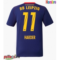 Camiseta RB Leipzig Conrad Harder #11 Visitante Equipación 2025-26 manga corta